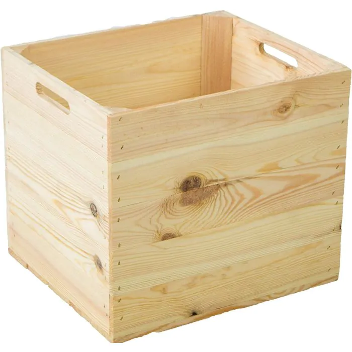 Wooden blanket box ikea top