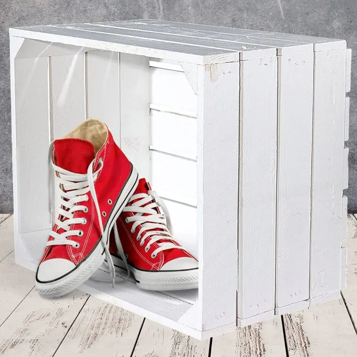 White boxes 50x40x30 cm King of Crates King of Crates
